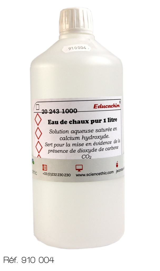 Eau de chaux TP | Sciencéthic